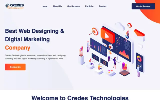 Credes Technologies Pvt Ltd website