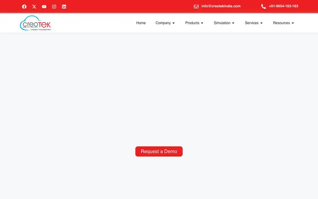 CreoTek Systems India LLP website