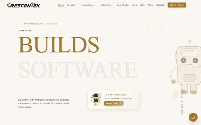 Crescentek website