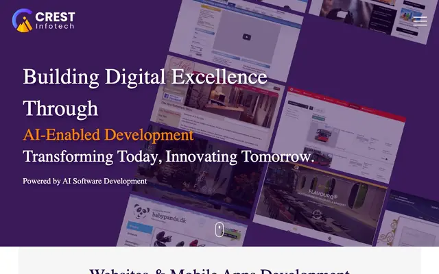 Crest Infotech website