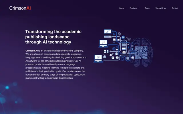 Crimson AI Pvt. Ltd. website
