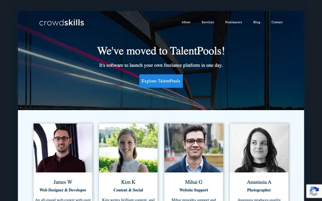 Crowdskills website