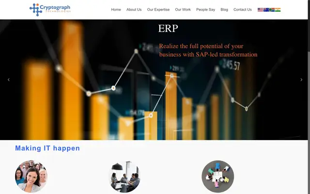 Cryptograph Technologies Pvt Ltd website