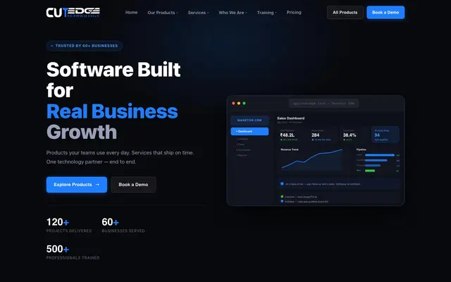 Cut Edge Technology website