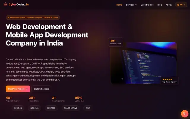 Cybercoderz website