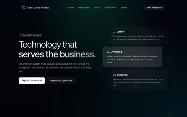 Cyber Drift Solutions Private Limited | Software… website