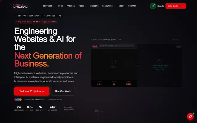Cyberinitiation website