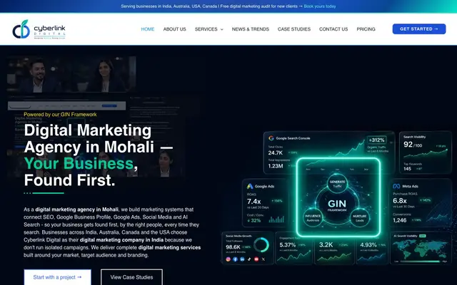 Cyberlink Digital website