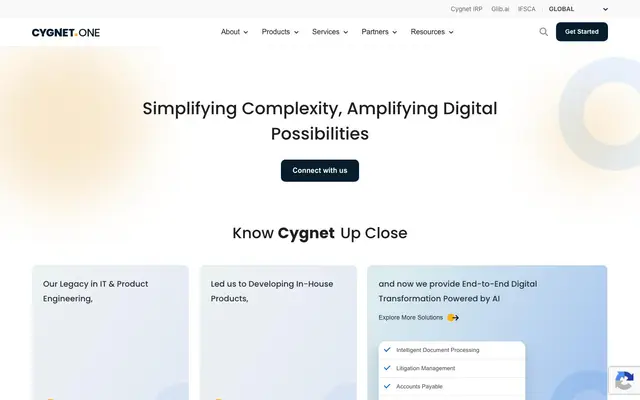 Cygnet.One website