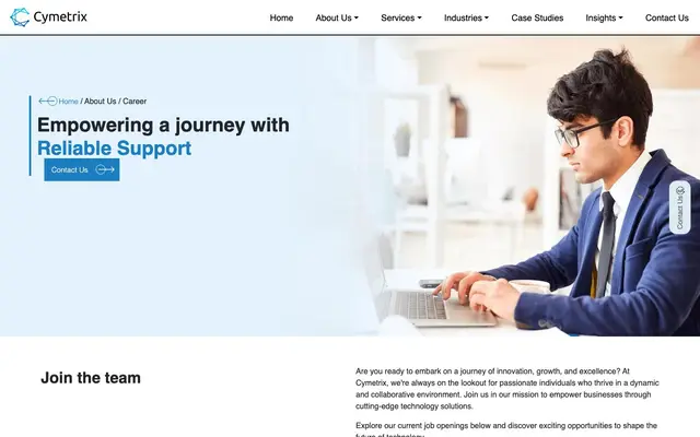 Cymetrix Software - Salesforce Consulting Partner website