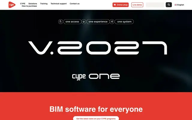 CYPE Madrid website