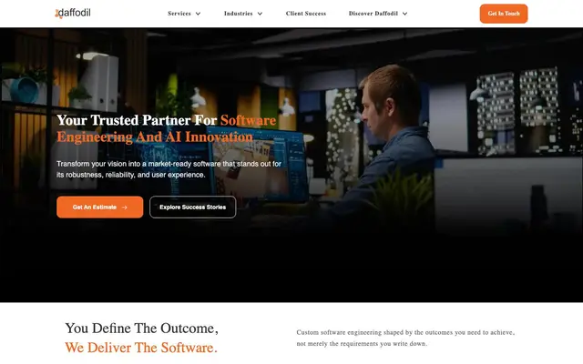 Daffodil Software website
