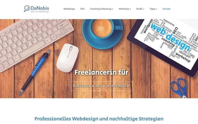 DaNobis | Webdesignerin & SEO website