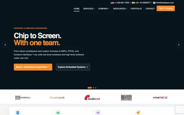 Dark Bears website