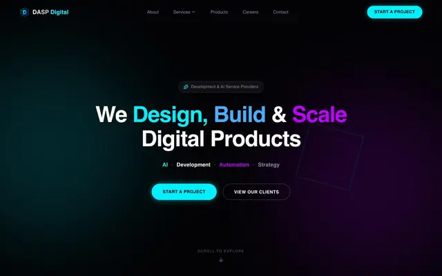 DASP DIGITAL PVT LTD website