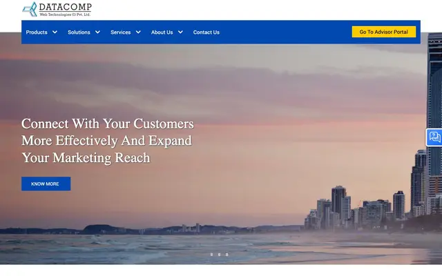 Datacomp Web Technologies India Pvt Ltd website