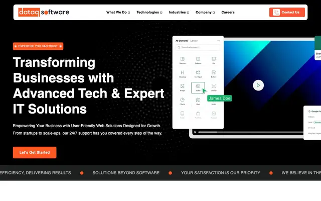 Dataq Software website