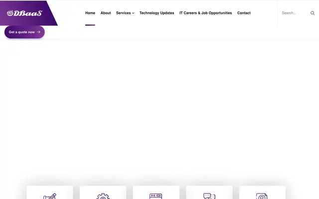 DBaaS Software Private Limited website