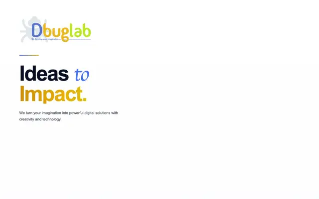 Dbug Lab Pvt Ltd website