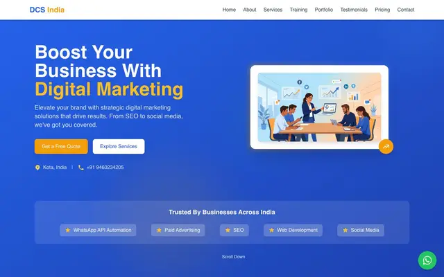 Dcs India-Digital Products website