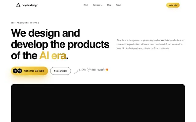 Dcycle Design Studio Pvt. Ltd. website