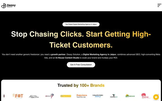 Deasy Solution website