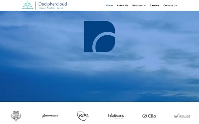 Deciphercloud Info Solutions Private Limited website