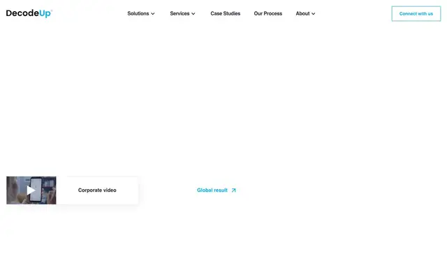 DecodeUp website
