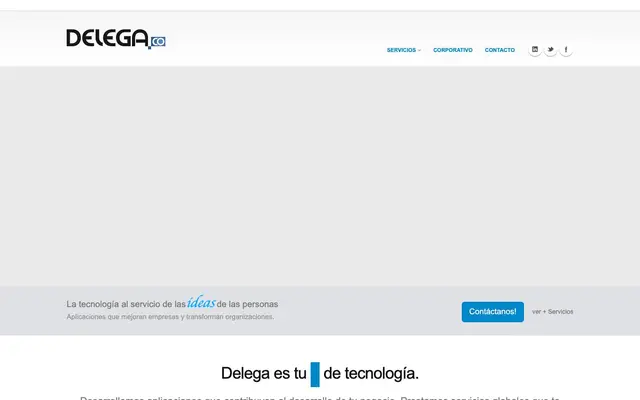 Delega website