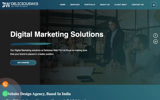 Delicious Web PVT Ltd | Website Designing & Development in Delhi, SEO Services website