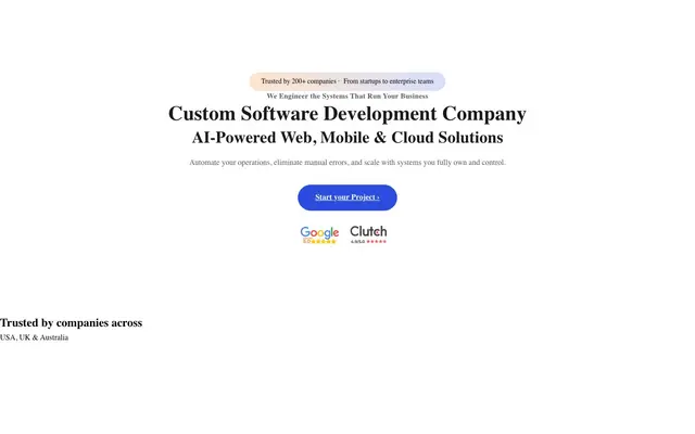 Deorwine Infotech website