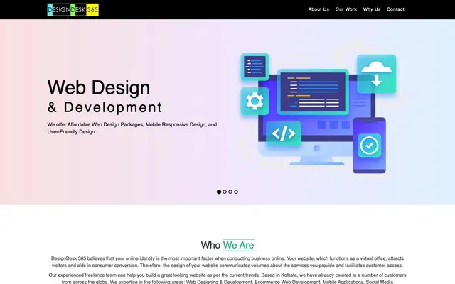 DesignDesk 365 website