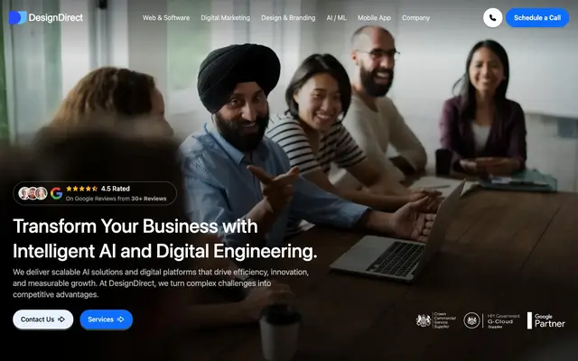 Design Direct UK website