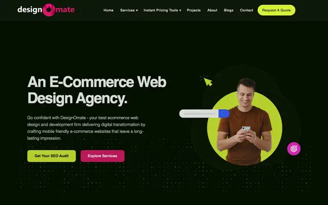 Designomate India - Digital Marketing Company website