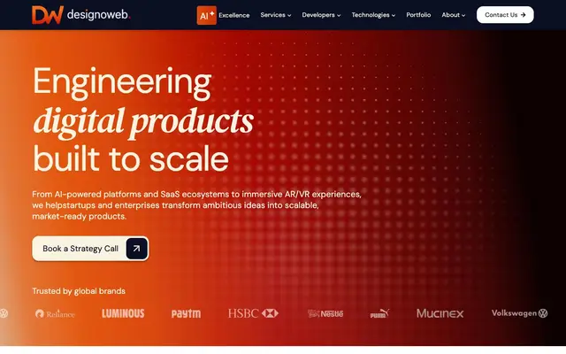 Designoweb website