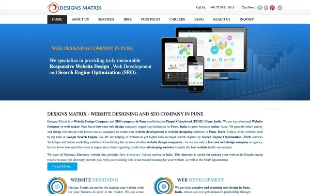 Website designers in Pune - Jadhav Web Designer website