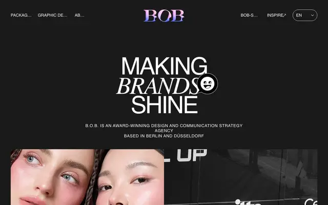 Design Studio B.O.B. website