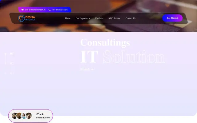 Desna Infotech | Web Design Company in Ghaziabad website