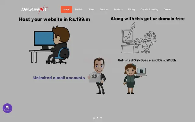 DEVASENA IT SOLUTIONS website