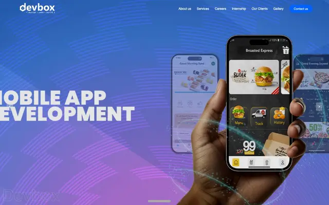Devbox Software Pvt Ltd website