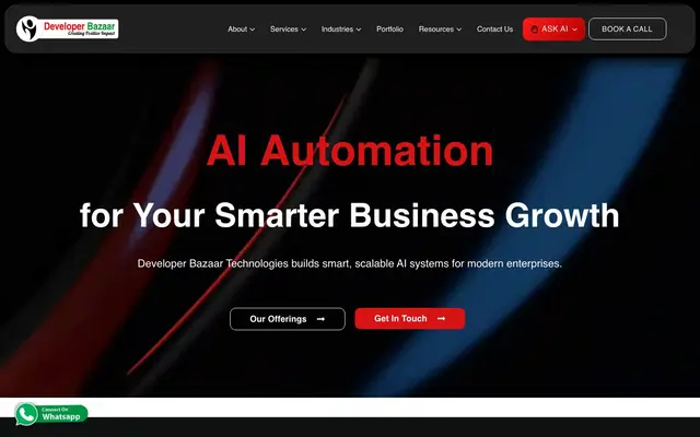 Developer Bazaar Technologies LLP website