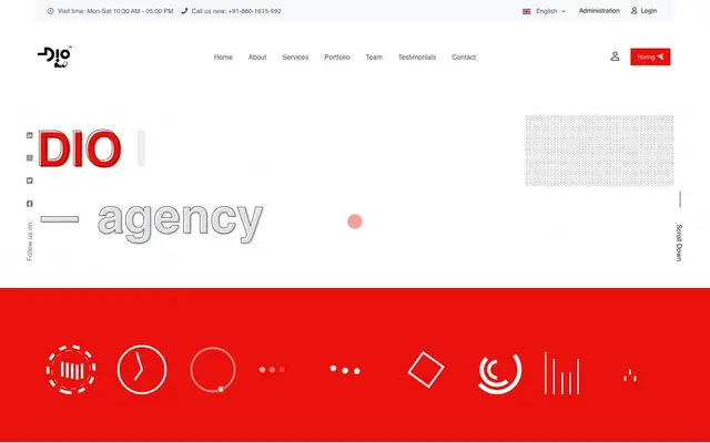 Develop India Online (DIO) website