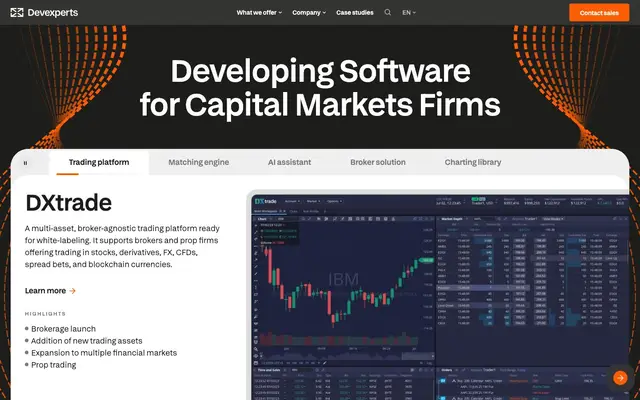 Devexperts BULGARIA website