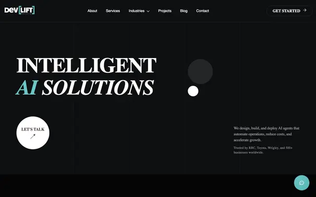 Devlift Media website