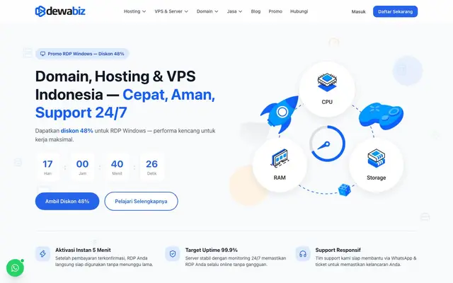 DewaBiz.com website