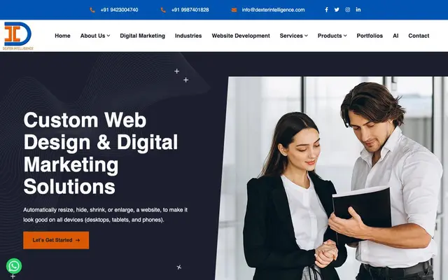 Dexter Intelligence website
