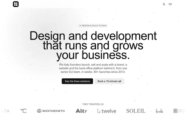 dhero.studio website
