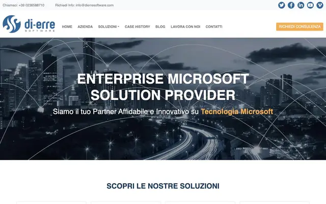 di-erre software s.r.l. website