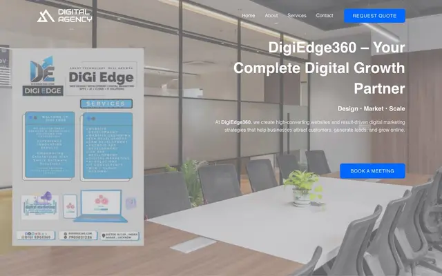 Digi Edge website