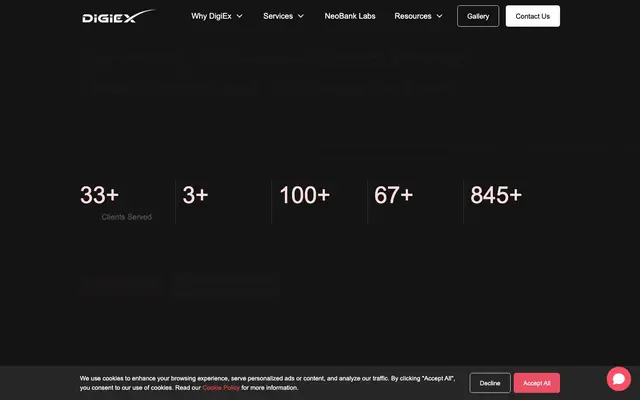 DigiEx Group website